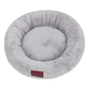 강아지 도넛 원형 방석 그레이 대형 1P 휴식 쿠션 강아지휴식