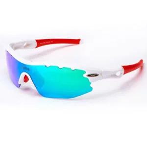 헬리아 주니어 고글 피닉스 화이트레드 (렌즈색 그린)