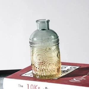 꽃화병 빈티지화병 유리꽃병 유리화병 빈티지 문양