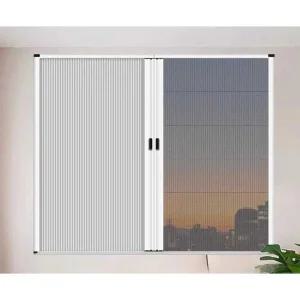 접이식 무타공 창문 간이 샤시 방풍 슬라이딩  가림막