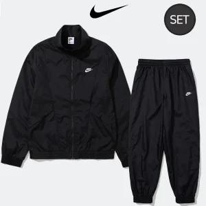 (세트상품)나이키 클럽 우븐 트랙 수트 트레이닝복 세트 (HJ1986-011)