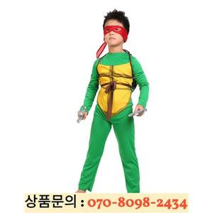 십대 닌자 거북이 집업 코스프레 커버 및 마스크 할로윈 파티 의상 원피스 점프 수트