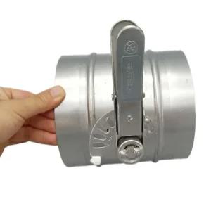 난로 댐퍼연통 닥트 밸브조절 파이프 자재 굴뚝 댐퍼 공기 환기 조절통