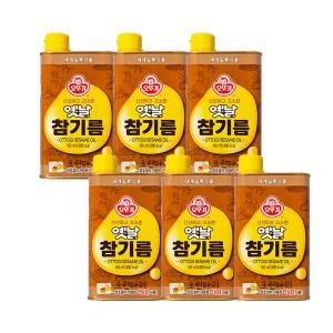 오뚜기 옛날 참기름 450ml x6개