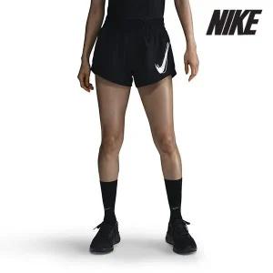 나이키 여성용 반바지 /W3- HJ2196-010 / 우먼스 원 미드라이즈 브리프 라인드 러닝 쇼