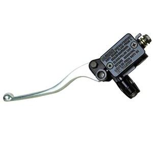 반리슨 7/8인치 유니버설 좌측 프론트 브레이크 마스터 실린더 레버 야마하 스즈키 혼다 호환 가와사키 ATV 50cc 80cc 110cc 125cc 150cc 200cc 250cc GY6 모페드 더트 바이크 블랙 & 크롬과 호환됩니다