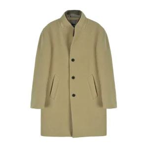 [레노마 옴므]레노마 알파카울혼방 패디드 코트 카멜 RNDMBH60A