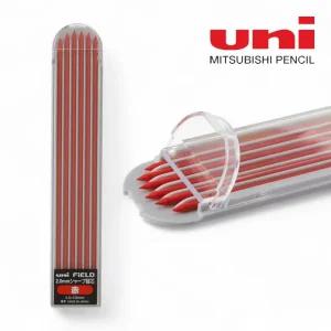 일본 유니 2mm 레드 샤프심 홀더 샤프 샤프심