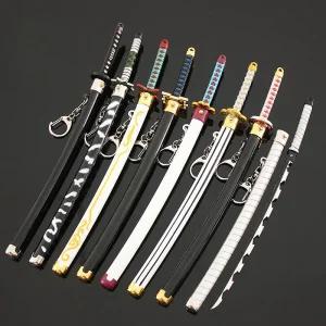 키링 검 31종 귀멸의 칼날 일륜도 무한성 원피스 키홀더