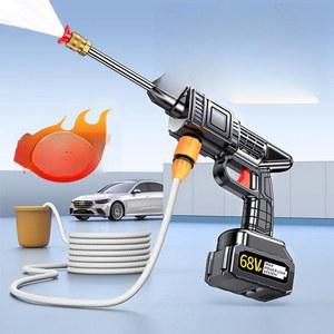 무선 고압세척기 자동차 청소용 모터 1충전기 표준형 2배터리 플라스틱 포장 세차건 분사기 충전식 하이빔 독일기술 강력 쌍 독일산 고압펌프 증압