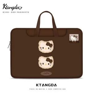 노트북 파우치 케이스 노트북가방 직장인가방 겸용 키티노트북파우치 20대여성 인치