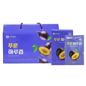 100 튀르키예산 푸룬착즙액 푸룬 하루즙 70ml x 30포 선물세트