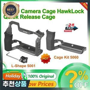 소형 리그 A6700 카메라 케이지 호크락 퀵 릴리즈 키트 소니 호환 알파 6700용 케이블 클램프 아카-스위스