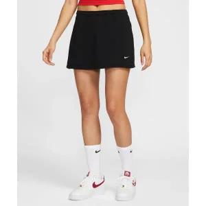 나이키 NIKE 스포츠웨어 칠 테리 미드라이즈 프렌치 미니 스커트 W - 블랙:세일 HJ1275-010 167589