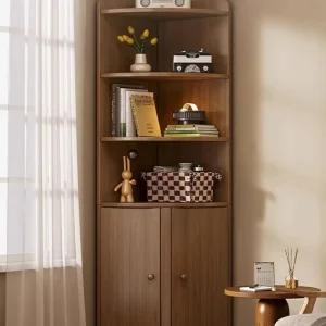 모서리 진열장 수납장 책장 코너 거실 틈새선반 아씨방가구