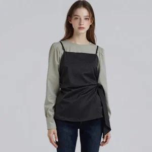 부루앤쥬디 리본뷔스티에블라우스세트 BORJST508B