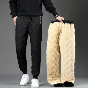 우모 조거패딩바지 패딩 겨울작업복바지 기모 트레이닝 조거 캠핑 겨울 작업복