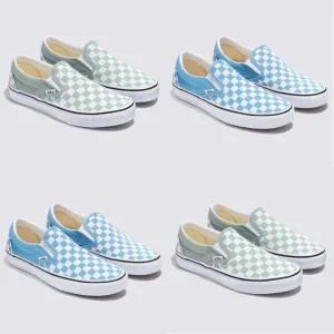 [롯데백화점]반스 컬러 띠어리 체커보드 Classic Slip-On 클래식 슬립온 VN000D6YEMW1 외 1종