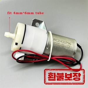 소형 음소거 370 모터 펌프 미니 팽창식 공기 브래킷 포함 DIY 수족관 물고기 탱크 JQB2438 DC 5V-12V 6V 9