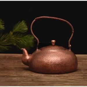 구리 연적 빈티지 방짜유기 주전자 엔틱 모조 황동