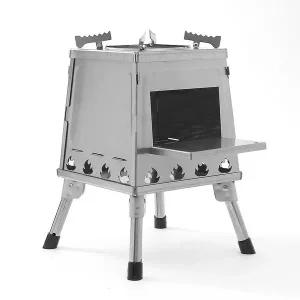 [골드스마일]접이식 캠핑 난로 화목 크리스마스대 화로대 장작스토브