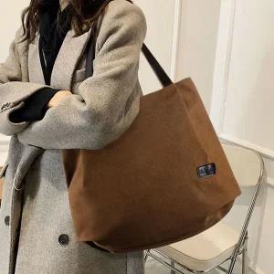 여성 빈티지 빅사이즈 숄더백 꾸안꾸 쇼퍼백 감성가방 여친룩