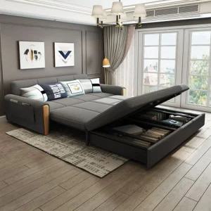 Haeif 수납 소파베드 확장형 원룸 베드 접이식 소파