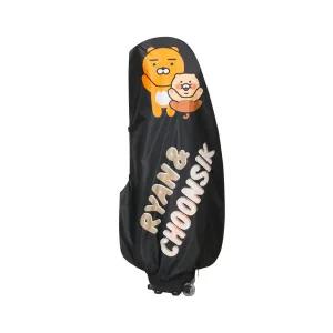 [KAKAO][카카오프렌즈 골프] 라이언 춘식이 항공커버(블랙)-라춘