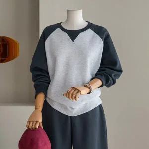 (안나앤플러스) A. 루닌 나그랑 기모 맨투맨[티셔츠D1015H02] 빅사이즈