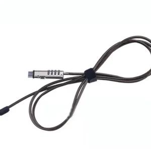 암호 길이 보안 조절 합금 360 자물쇠 케이블 방지 인터 가능한 컴퓨터 PC액세서리 숫자