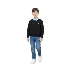 빈폴 BEANPOLE KIDS [Essential] 스웨트 셔츠 블랙 (BI5941UE15) BI5941UE15 514776