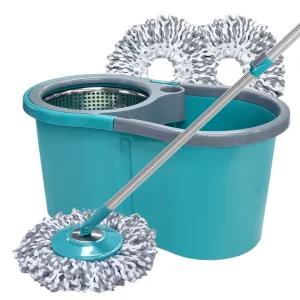 (국내생산) 청소앤 도라도라 핸드스핀 청소기 회전물걸레 밀대 탈수기