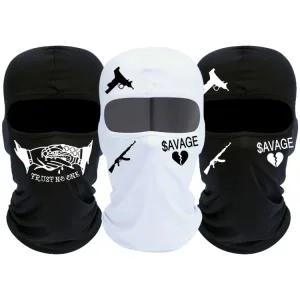 스카프갱스터 스키 후드 마스크 야외 모자 오토바이용품 사이 자전거오토바이 반다나스포츠 남성용