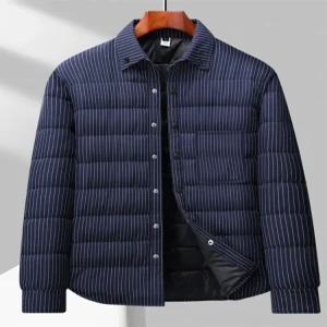 패딩 남자 회사 비지니스 패딩남방 다운 슬림 라이트