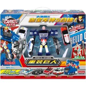 헬로카봇 펜타스톰 케이캅스 K캅스 마이티가드 합체 장난감 자동차 변신 로봇