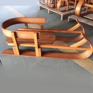 눈썰매 핸들 원목 서클 1인용 썰매 나무 썰매 고속 실외 겨울놀이 인싸템 빈티지 오리지널