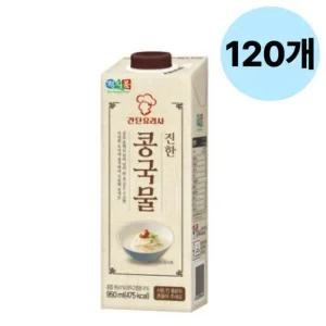 정식품 간단요리 진한 콩국물 콩국수 950ml 120팩