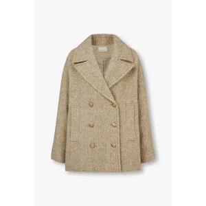 [VOV](마산점)신세계강남 단독 [VOV] 보브 멜란지 부클 더블 하프 코트 7124416501