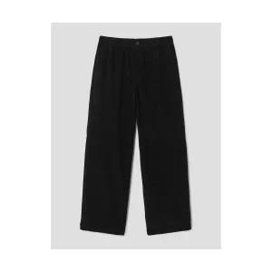 매장정품 에잇세컨즈 8SECONDS 저지 코듀로이 이지 팬츠 블랙 425X21LYJ5 138384