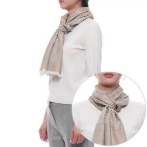 [롯데백화점]구찌 25FW 여성 GG 자카드 울 실크 머플러 165904 3G646 9500 W 25F