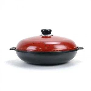 [골드스마일]30cm 테프론코팅 다용도 원형 요술팬 고구마 직화 찜 가벼운후라이팬