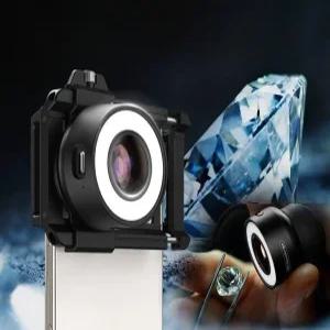 루페 스마트폰 접사 확대 200배 휴대폰 현미경 렌즈