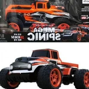 rc 무선 조종 대형 트럭 스피닉 메가 마스터 수륙양용오프로드 입문용변신 오렌지 방향조절 몬스터 빅사이