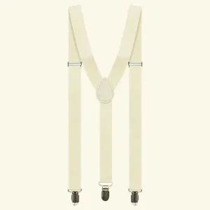 컬러 멜빵 아이보리 성인용
