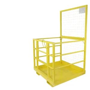 바스켓 접이식 고소작업대 안전 보수 케이지 플랫폼