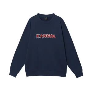 [캉골] 캉골 워드 로고 스웨트셔츠 1781 다크블루 (KRFCRT17810)