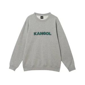 [캉골] 캉골 워드 로고 스웨트셔츠 1781 멜란지그레이 (KRFCRT17810)
