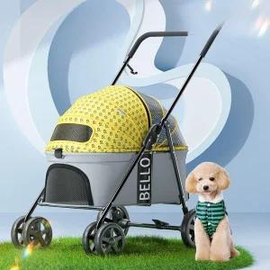 강아지유모차 개모차 중형견유모차 방풍 저상형