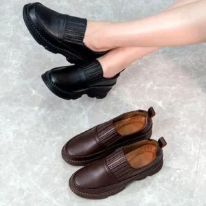 [제이시]제이시 정장 소가죽 컴포트화 4cm K379