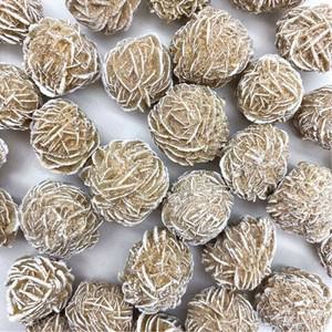 사막 장미 셀레  스톤 천연 석영 크리스탈 Reiki 치유 보석 광물 표본 Adenium Obesum 홈 장식 선물